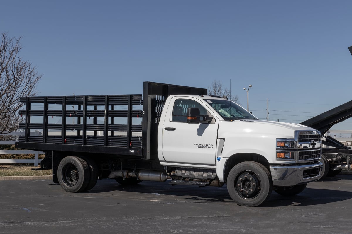 Chevrolet Silverado 5500 HD for residential junk removal